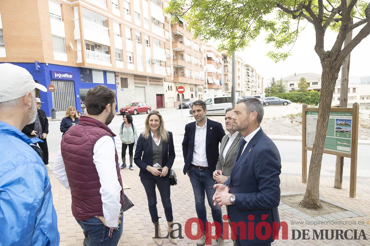 Las Fiestas de Yecla y peregrinos de Lorca llegan a Caravaca