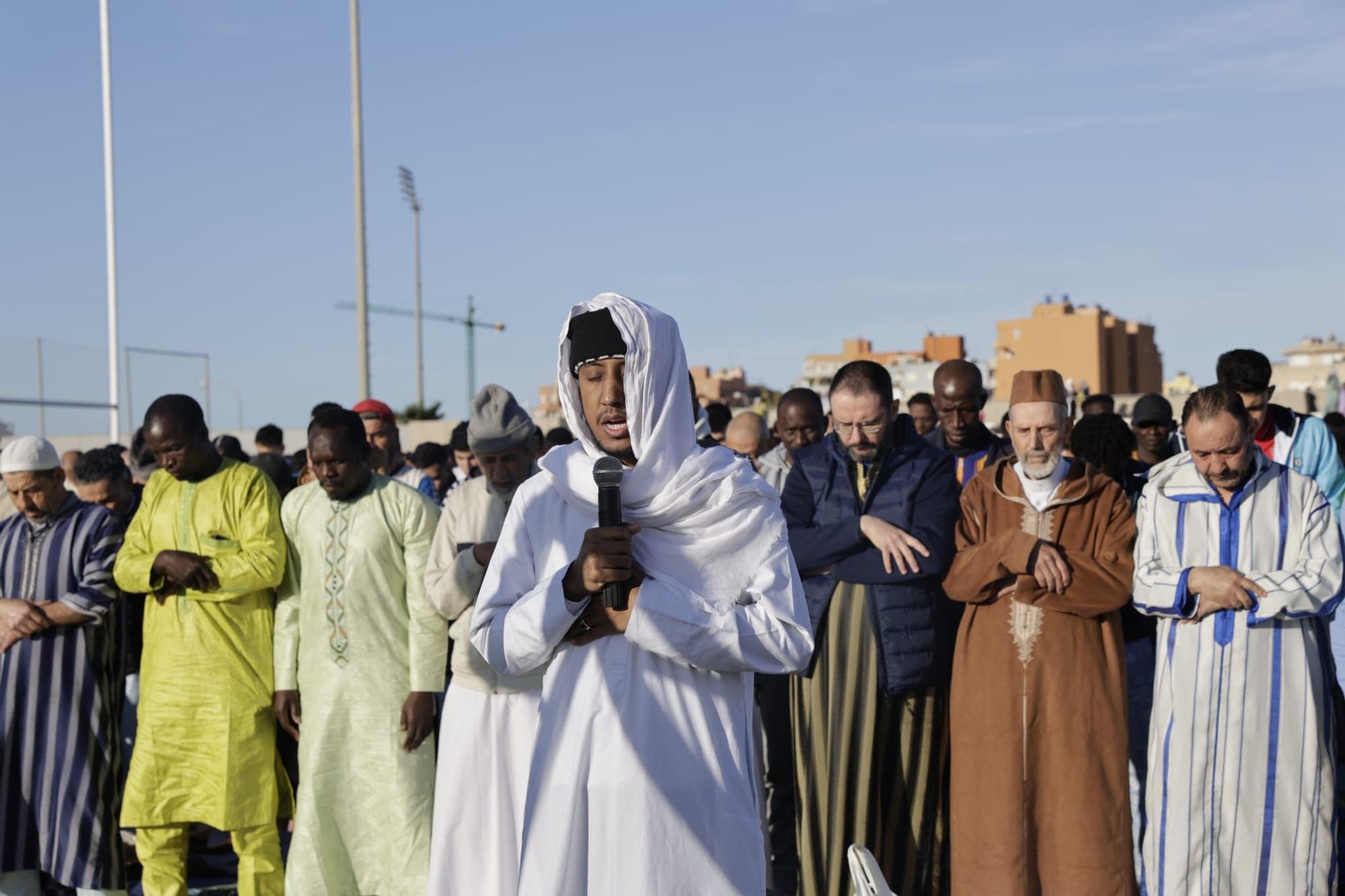 Los musulmanes de Palma celebran el final del Ramadán