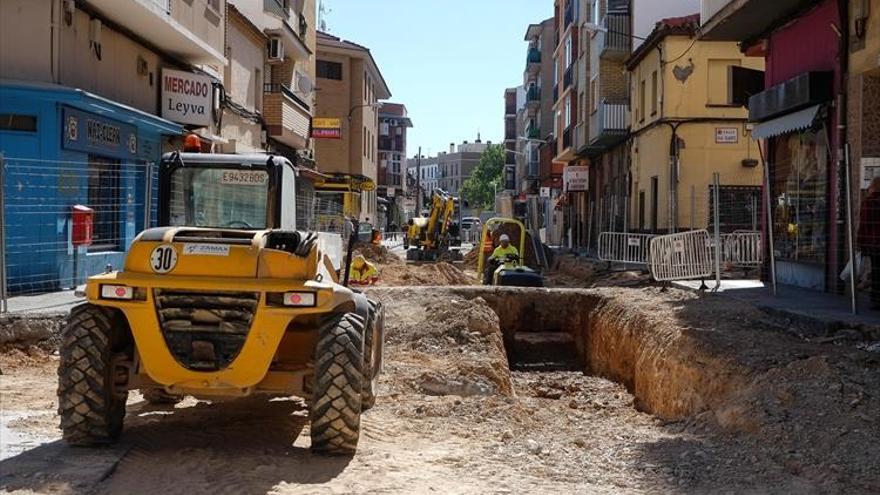 Las obras en Antonio Leyva se podrán estrenar «en octubre»