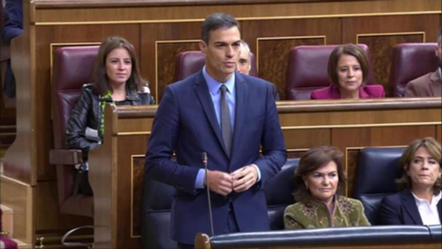 Sánchez anuncia que presentarà els pressupostos al Congrés abans de cap d'any