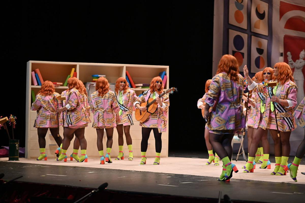 Actuación de Las Chimixurris