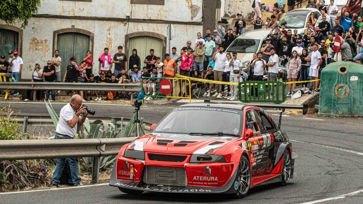 Miguel Cabral con su EVO V Proto.