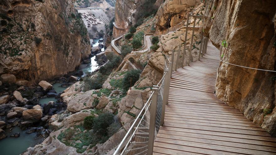 La Diputación planifica nuevas mejoras en las instalaciones del Caminito del Rey