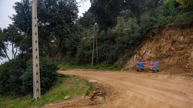 Urbanització Castellar d’Índies, a Sant Cebrià de Vallalta, amb deficiències urbanístiques.