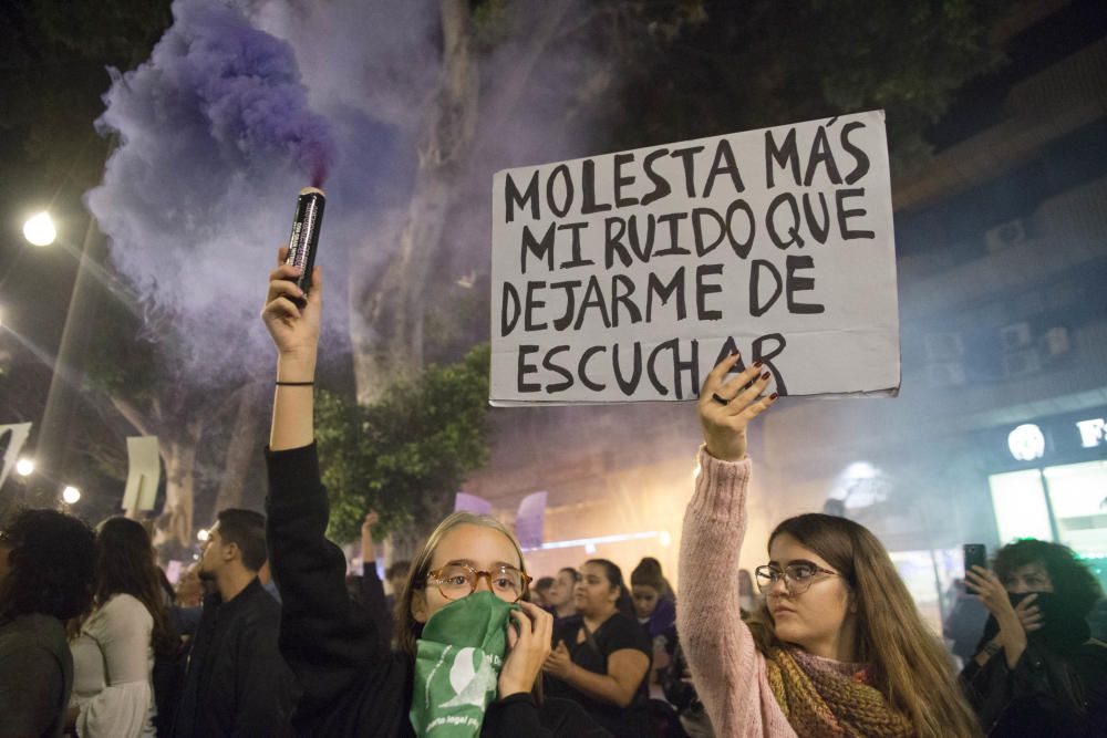 Manifestación contra la violencia machista