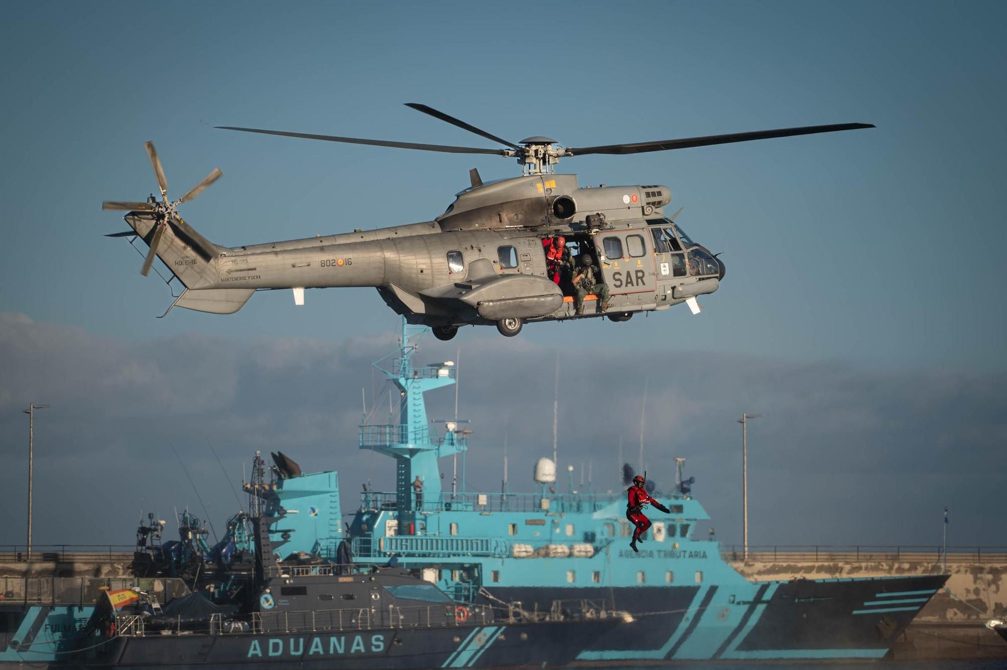 Exhibición dinámica con motivo del Día de las Fuerzas Armadas 2025