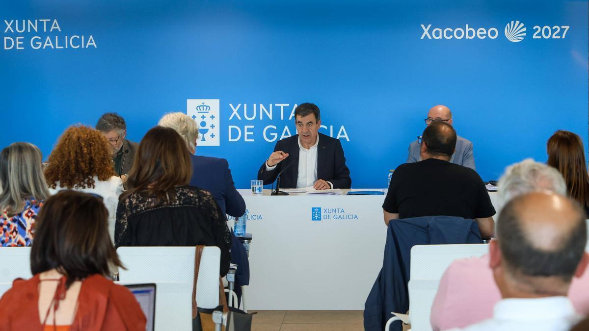 Román Rodríguez, en un acto en días pasados.