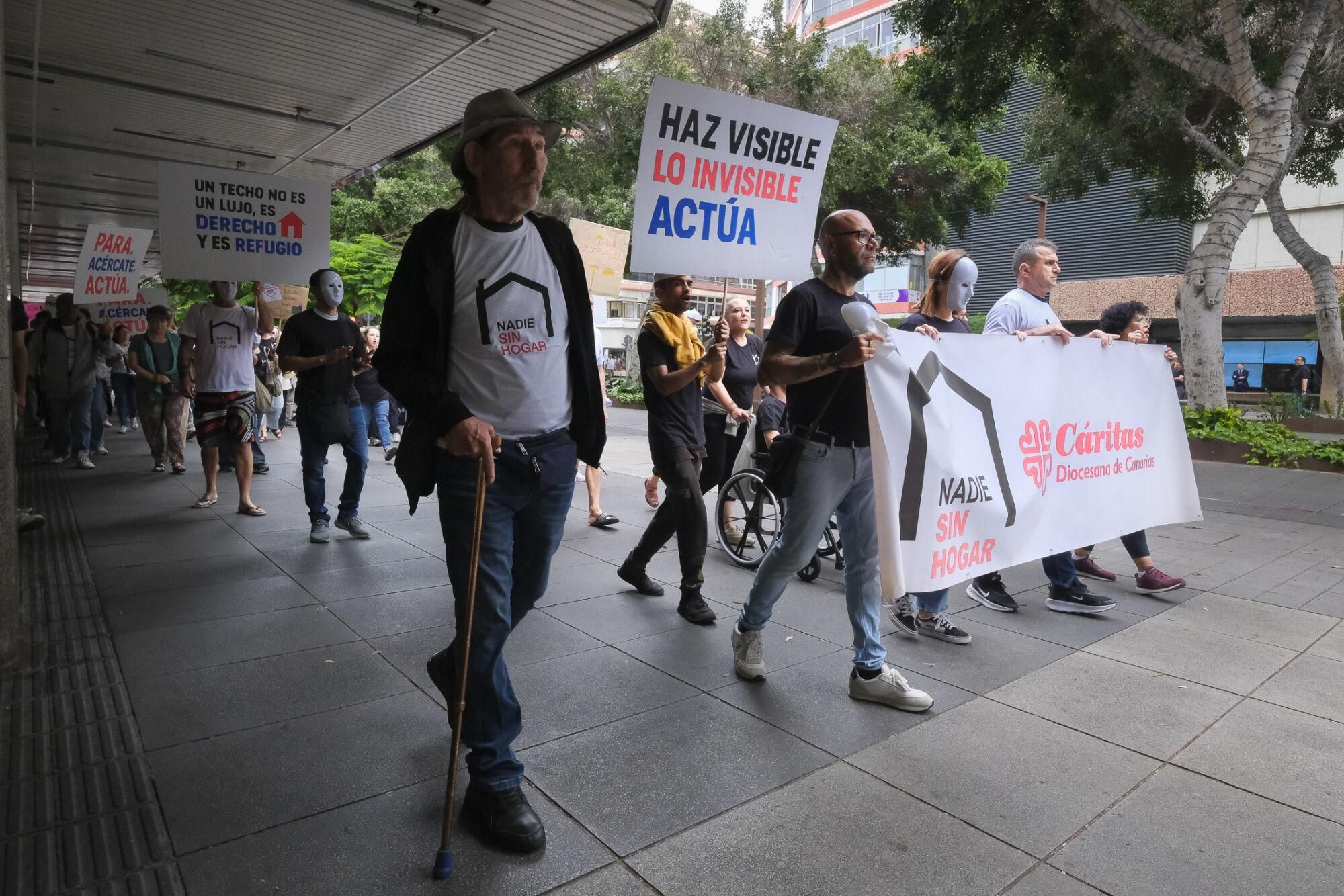 Marcha de Cáritas por el Día de las Personas sin Hogar