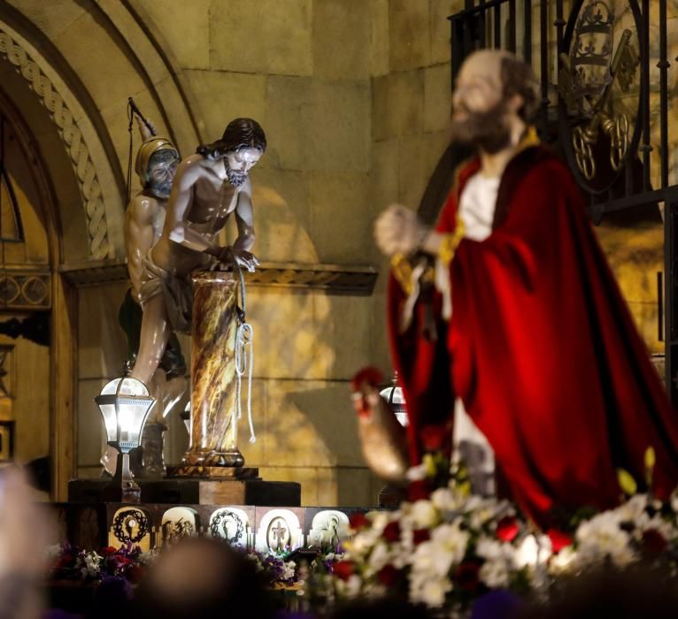 Procesión de las Lágrimas de San Pedro, en Gijón
