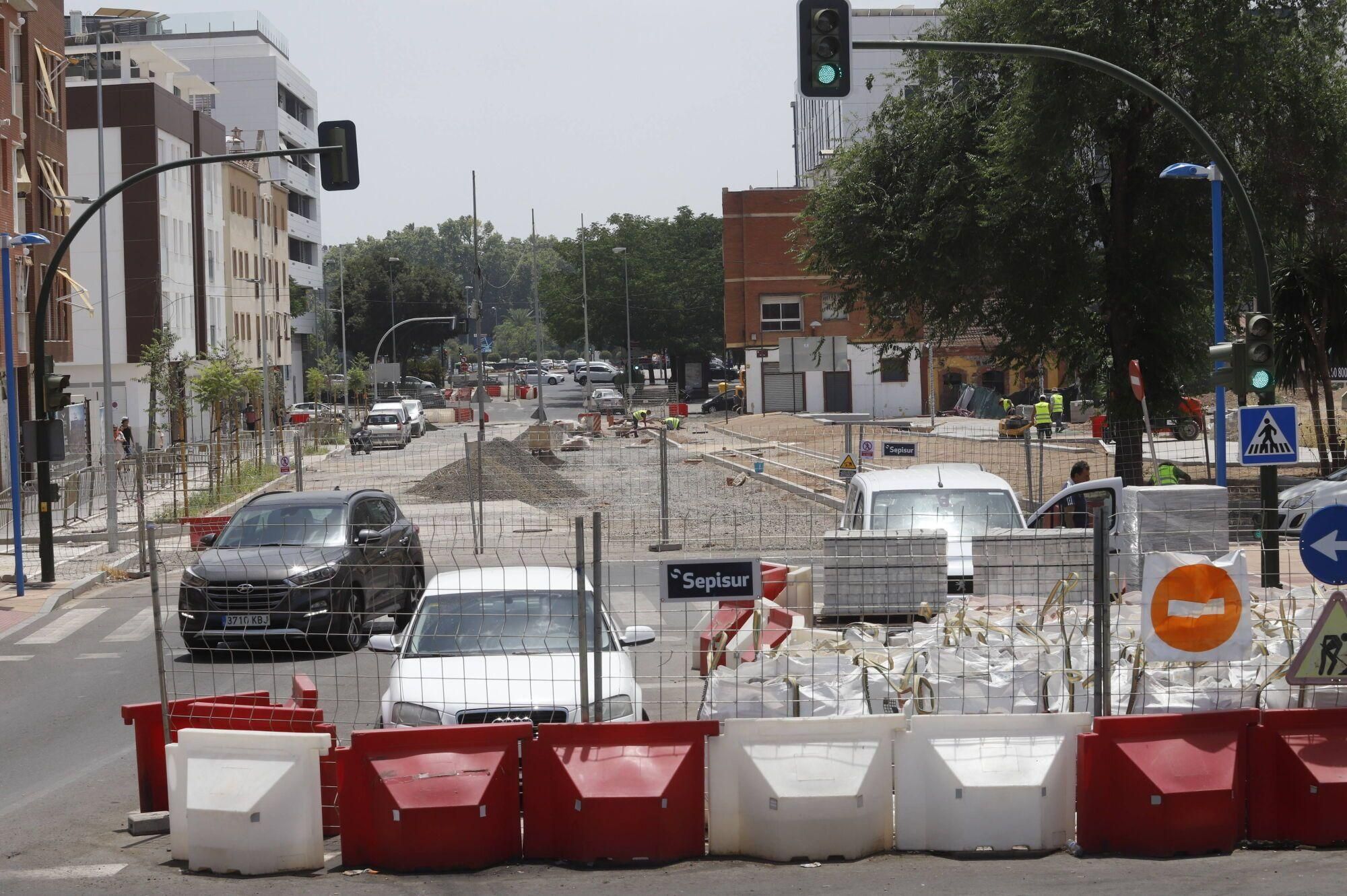 Nuevo retraso en las obras de la avenida de Trassierra