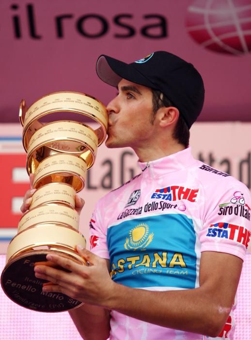 La trayectoria de Alberto Contador