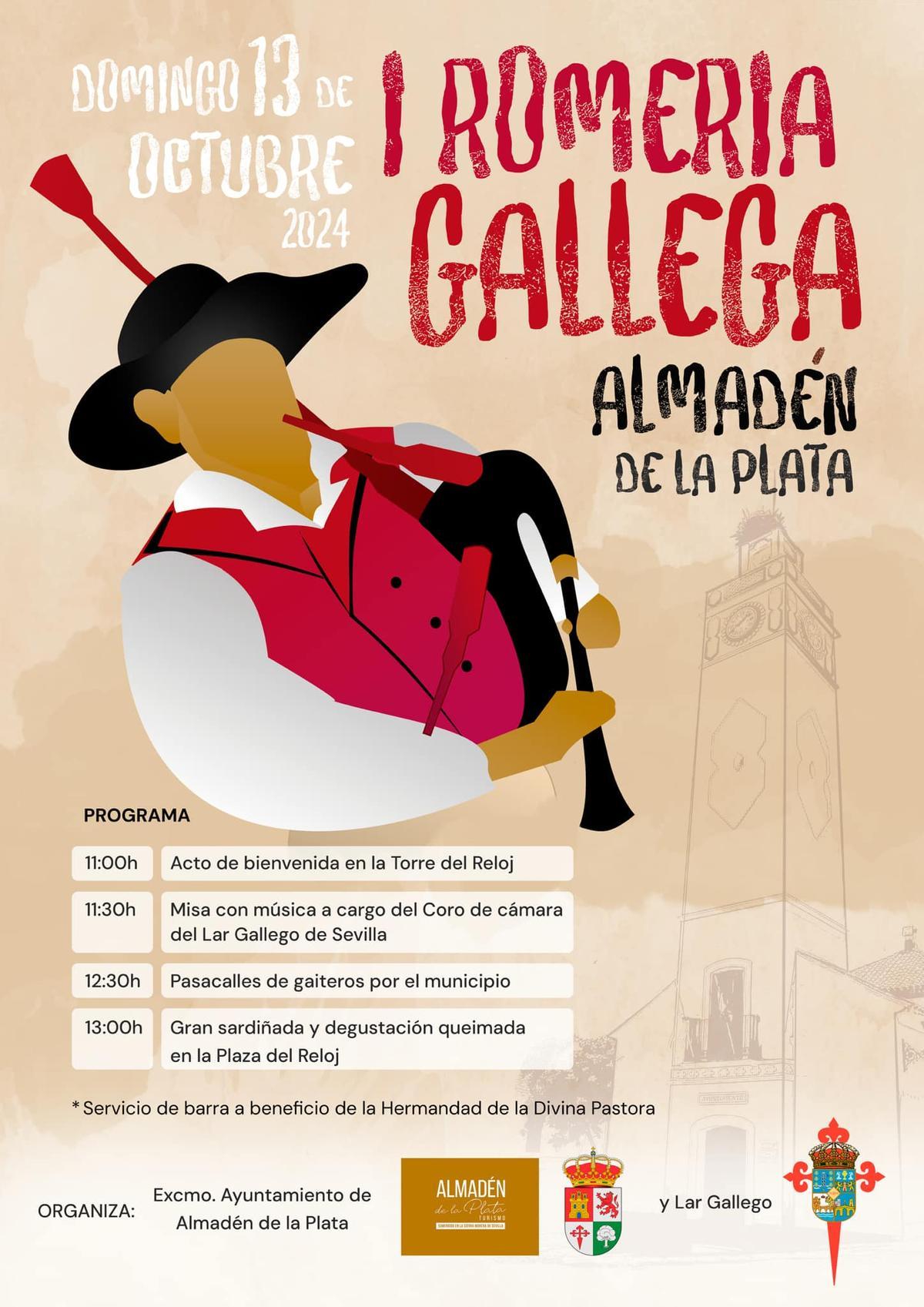 Romería Gallega de Almadén de la Plata.