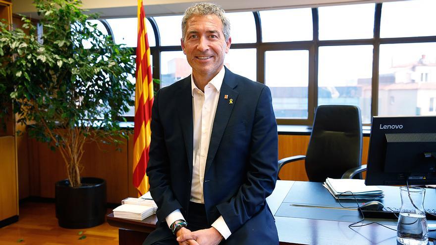 Entrevista con el conseller d'Educació, Josep González-Cambray