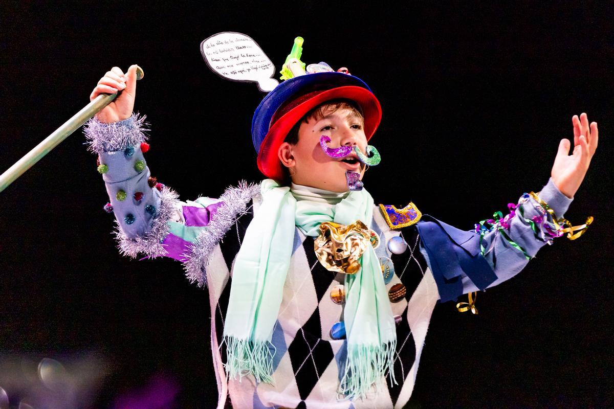 'El poeta majareta de La Malagueta', primer romancero infantil de la noche.