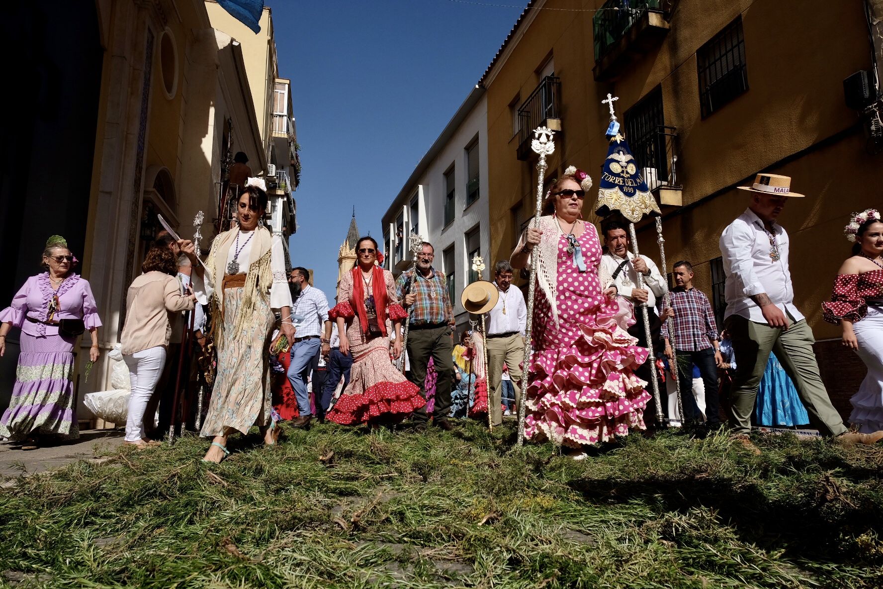 Salida de la hermandad del Rocío de Málaga