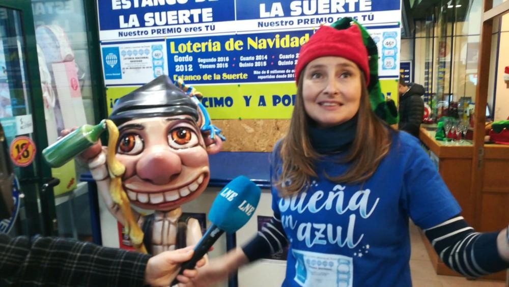 Lotería de Navidad 2018: La suerte reparte alegría en Asturias