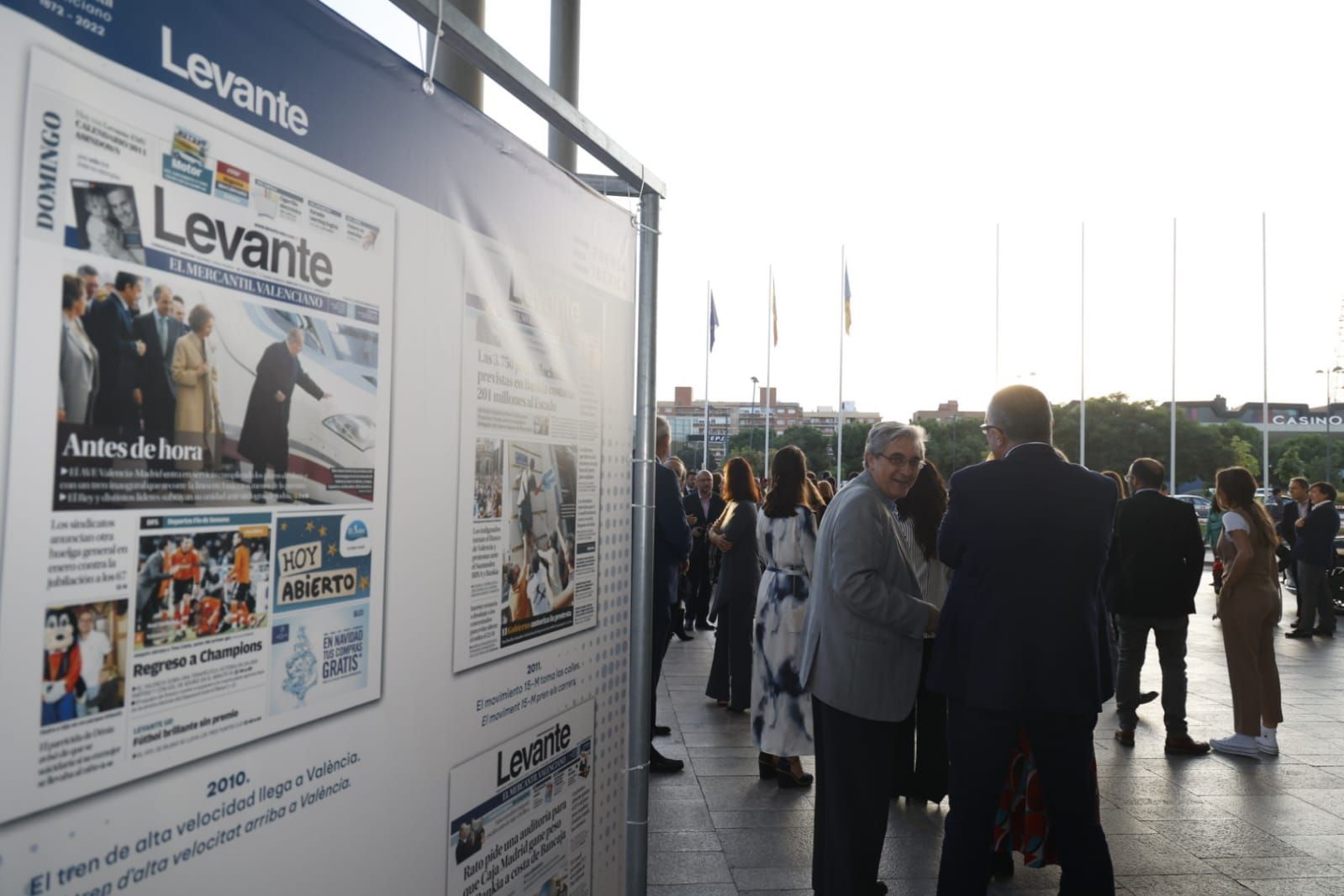 El Palacio de Congresos acoge la celebración de los 150 años de historia de Levante-EMV