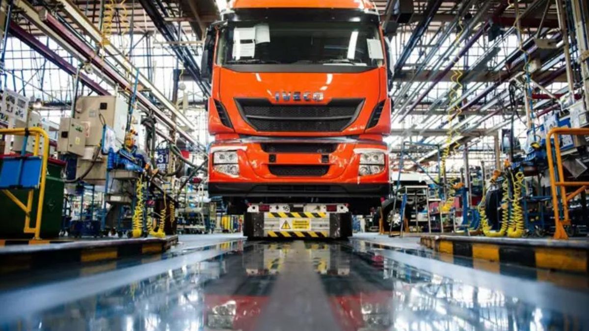 Planta de Iveco en Madrid.