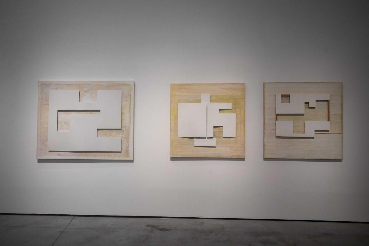 Werke von Rafael Tur Costa in der Ausstellung "La luz del fragmento", die 2020 im Es Baluard zu sehen war.