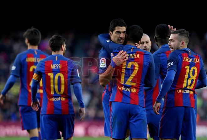 Las mejores imágenes del FC Barcelona VS UD Las Palmas