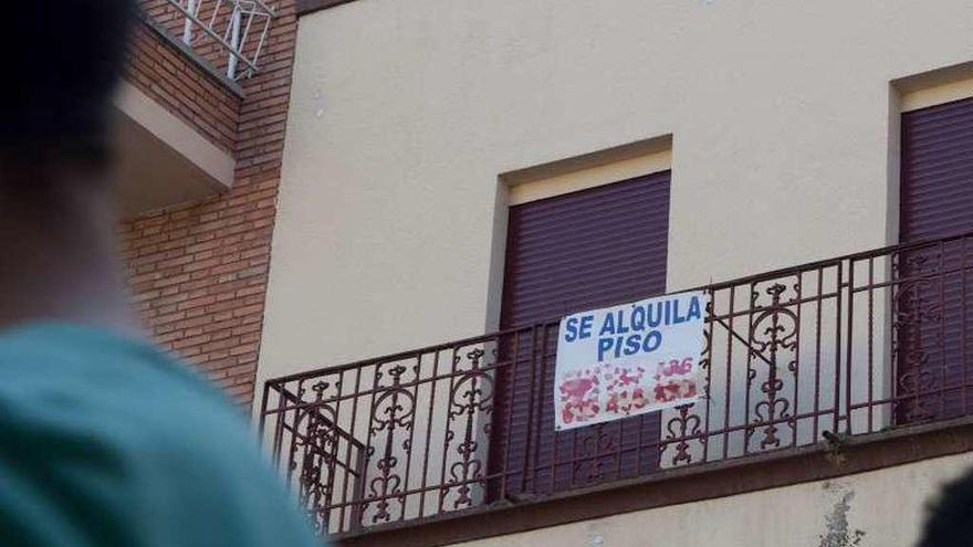 Un piso en alquiler en Zamora.