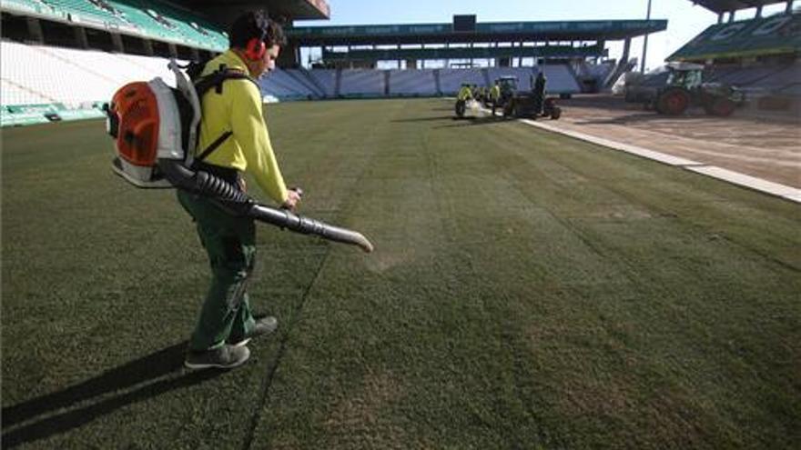 La nueva alfombra de El Arcángel, casi lista