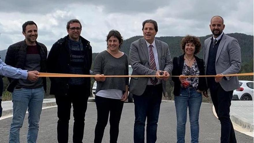 Castellgalí inaugura la urbanització de Ca l&#039;Enrich de Calafell