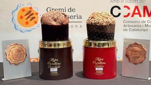 Los mejores panettones artesanos de 2024: el de chocolate, de Madeleine by Ferrières, obra de Felipe Santa Cruz, y el clásico, de Canal, con la firma de Toni Vera.
