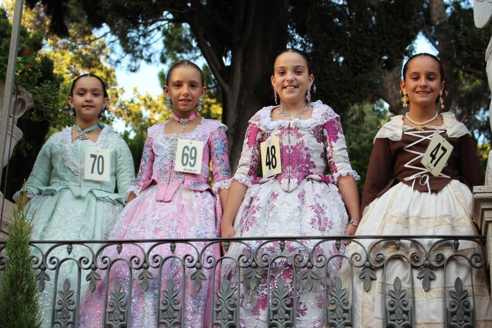 Los Jardines de Monforte acogieron la prueba de las infantiles con moño único