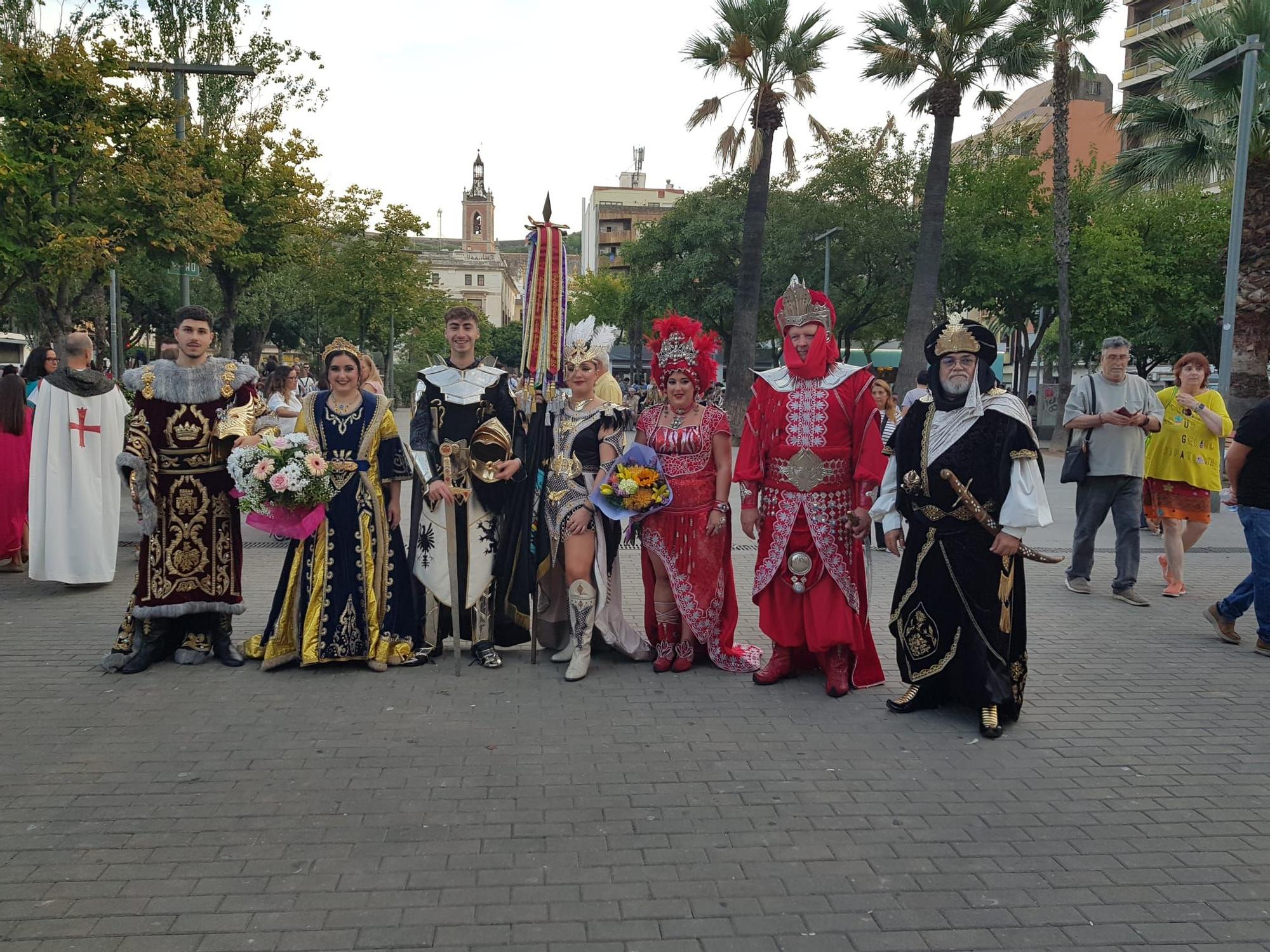 Así fue el 'Despullament' de los Moros y Cristianos de Sagunt