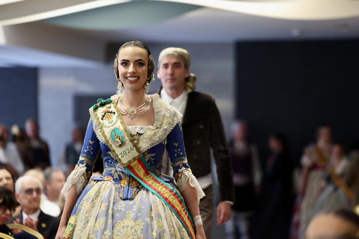 Carmen, Marta, Martina y Ani reciben honores en la fiesta grande de la Federación Fallas Centro