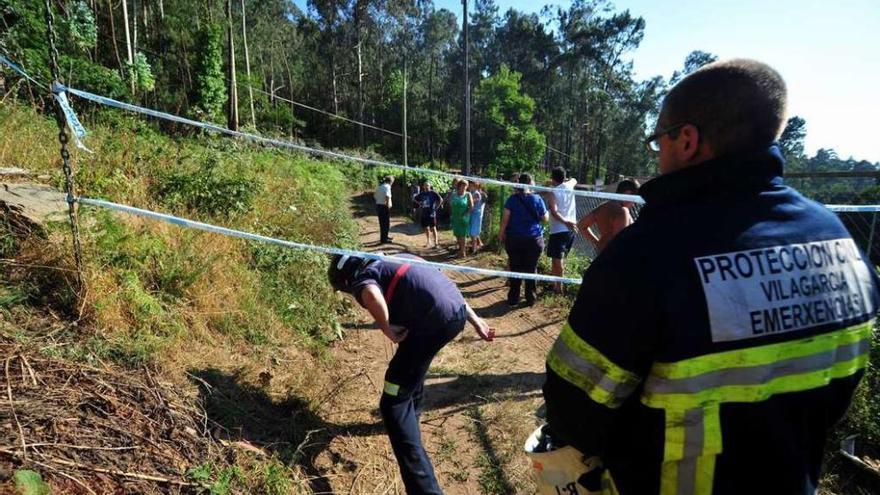 Un hombre fallece tras caerle una rama de un árbol encima en Vilagarcía