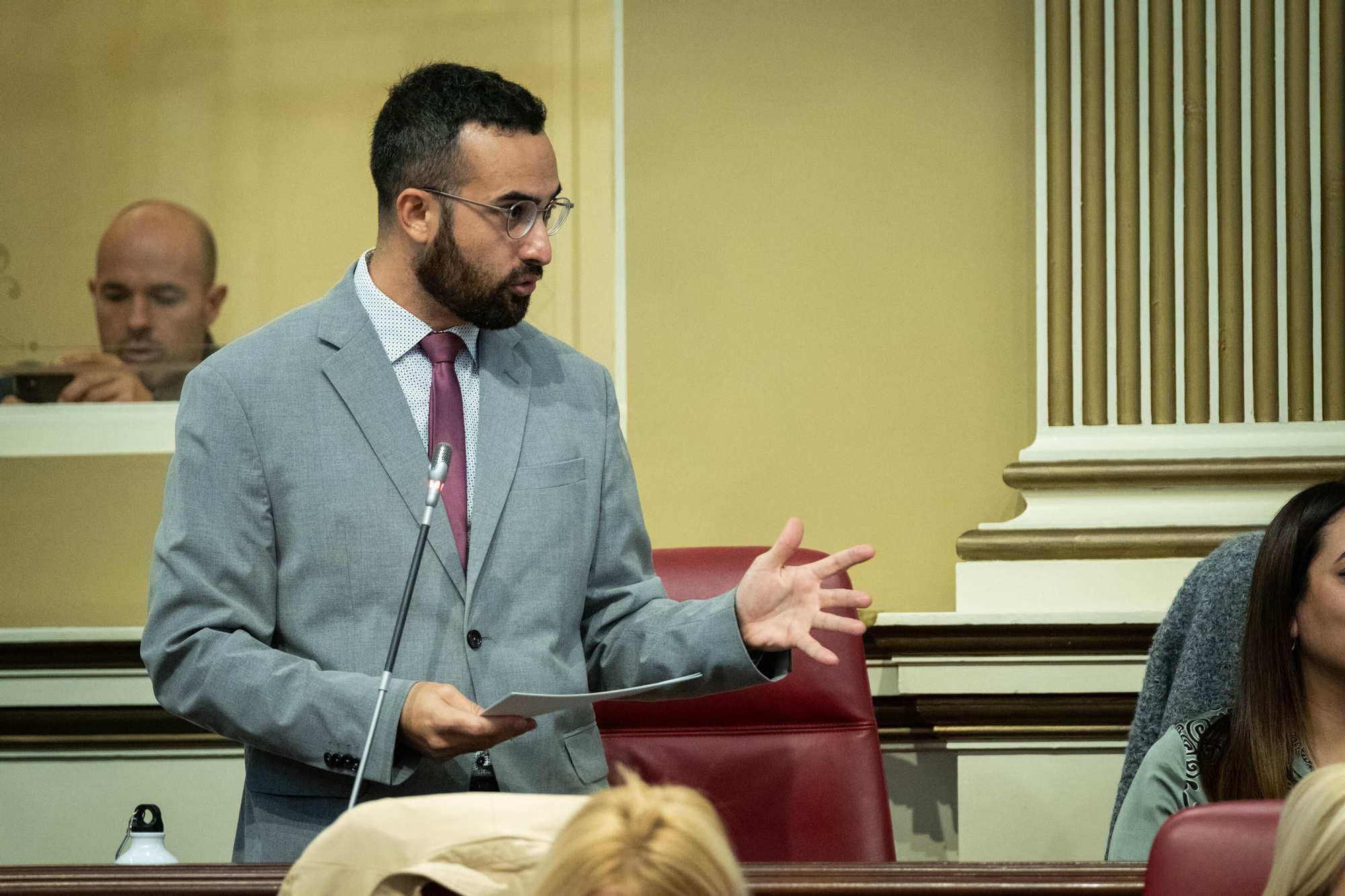 Pleno del Parlamento de Canarias