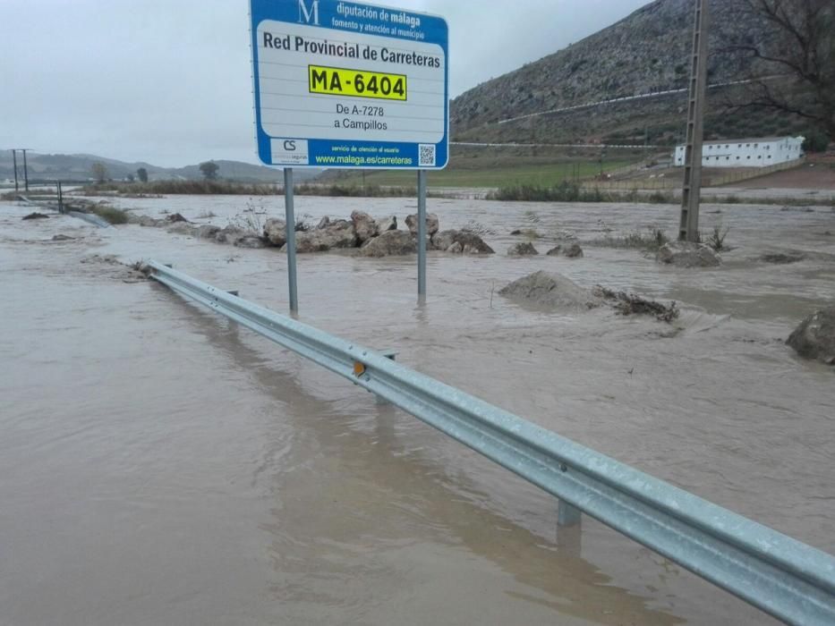 Inundaciones en Teba