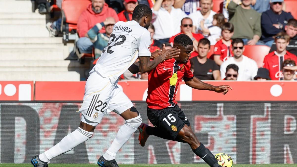 Luvumbo, de no jugar con el Mallorca a destrozar a Rüdiger y Huijsen