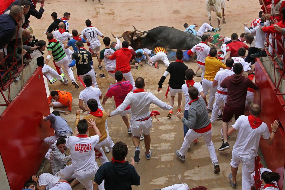 Último encierro de los Sanfermines 2016