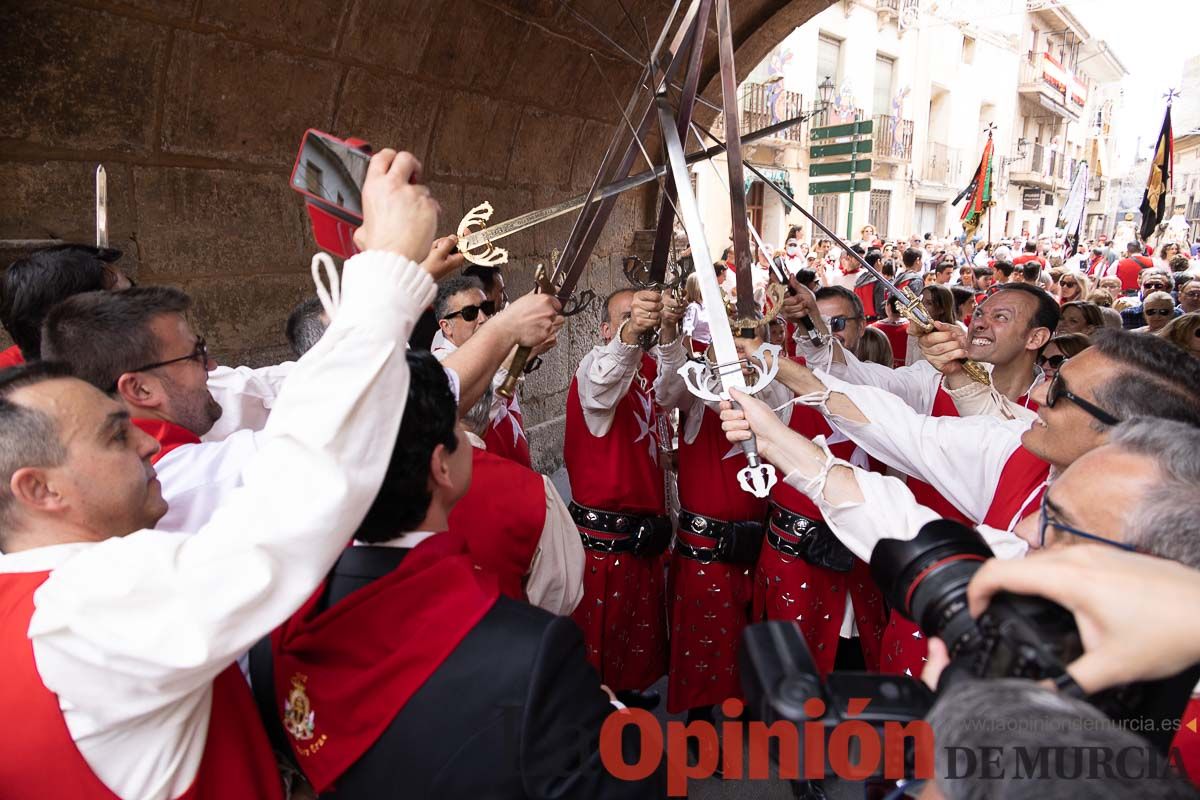 Moros y Cristianos en la mañana del día dos en Caravaca