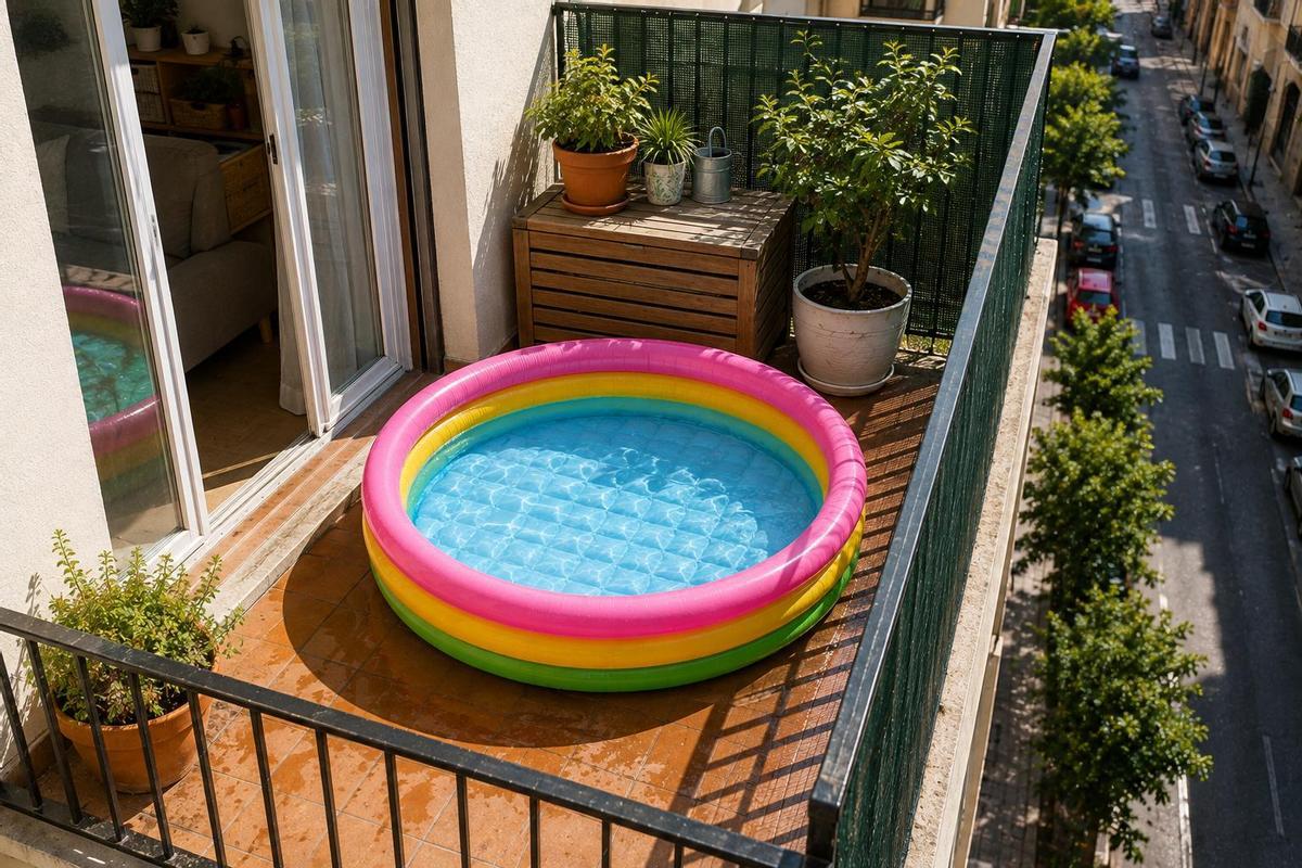 Las piscinas más pequeñas sí son menos arriesgadas