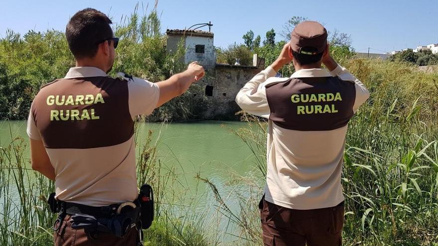 Seguridad privada para evitar accidentes de bañistas en el río Millars