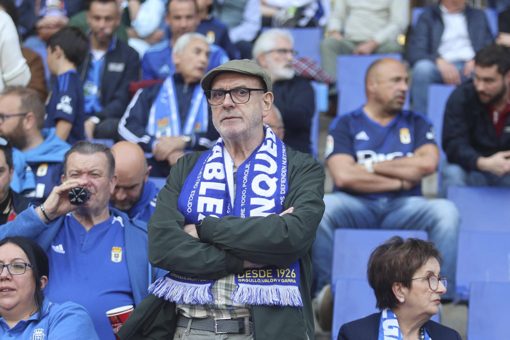 En imágenes: Así fue el partido entre el Real Oviedo y el Zaragoza en el Tartiere