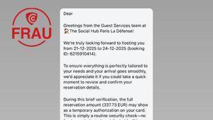 Imagen de esta ciberestafa alertada por la Agència de Ciberseguretat de Catalunya