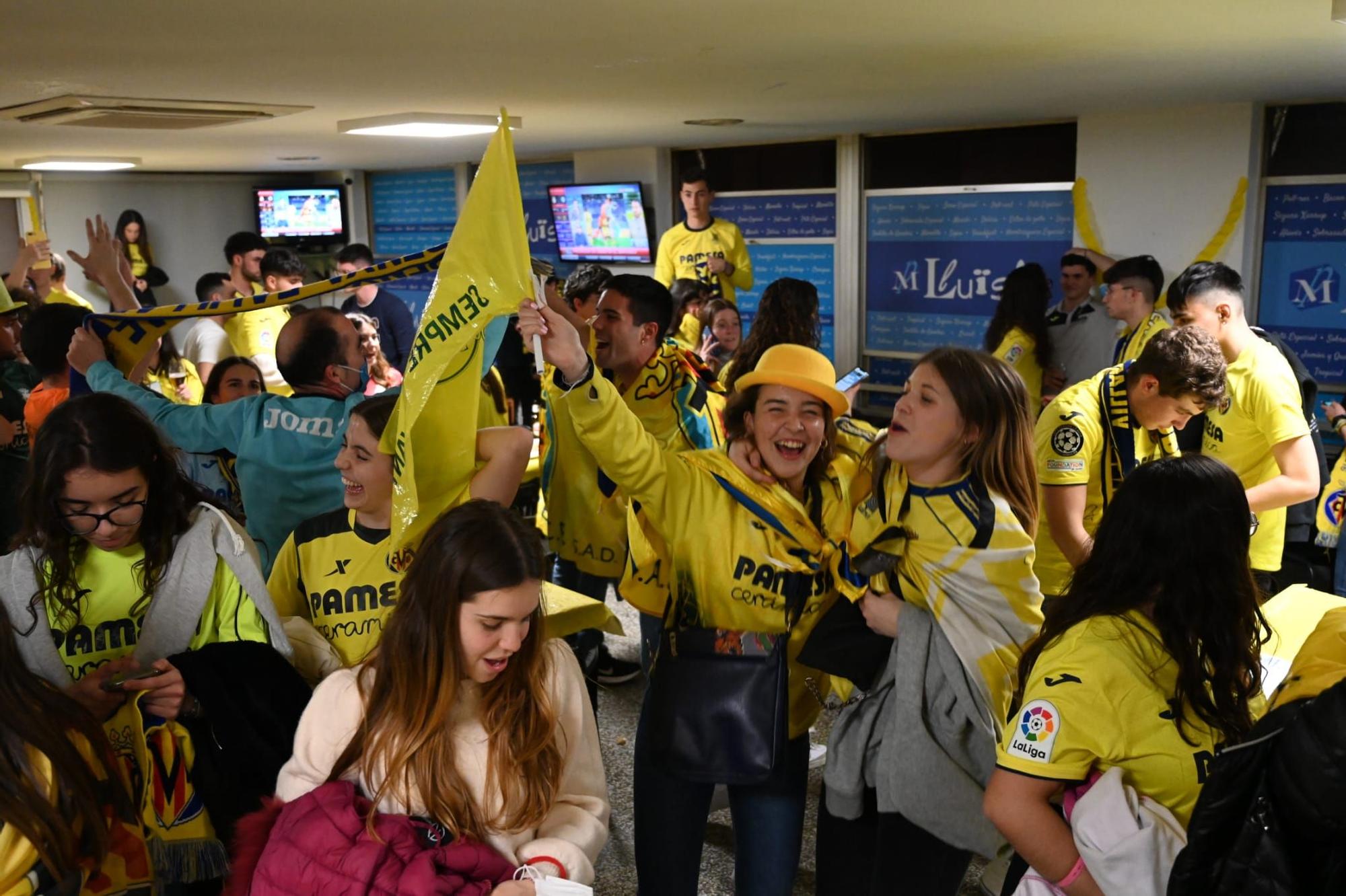 GALERÍA | Así ha vivido Vila-real el épico pase a semifinales