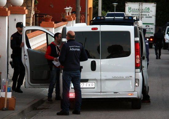 Operatiu policial a Sant Miquel de Fluvià