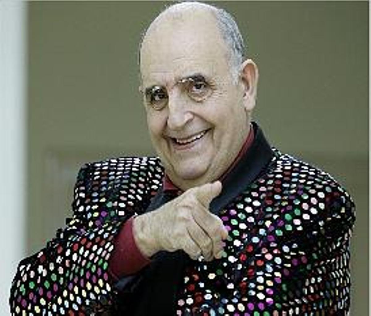 Monleón, en el homenaje que se le rindió en 2008.