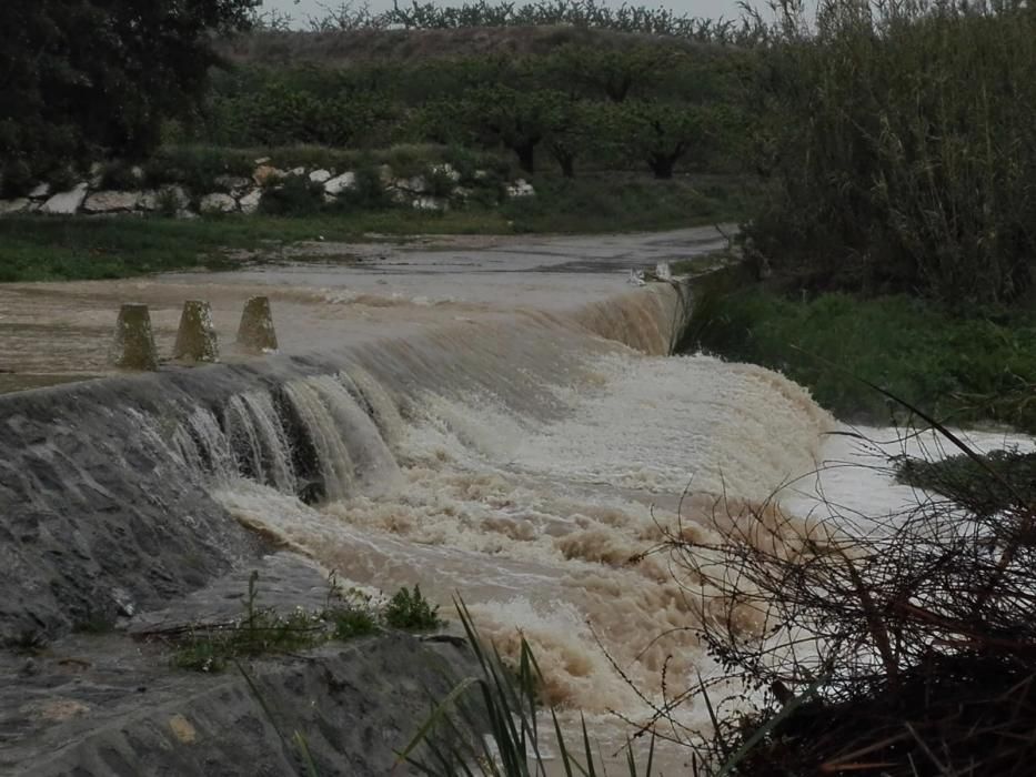 El Argos a su paso por Canara (Cehegín)