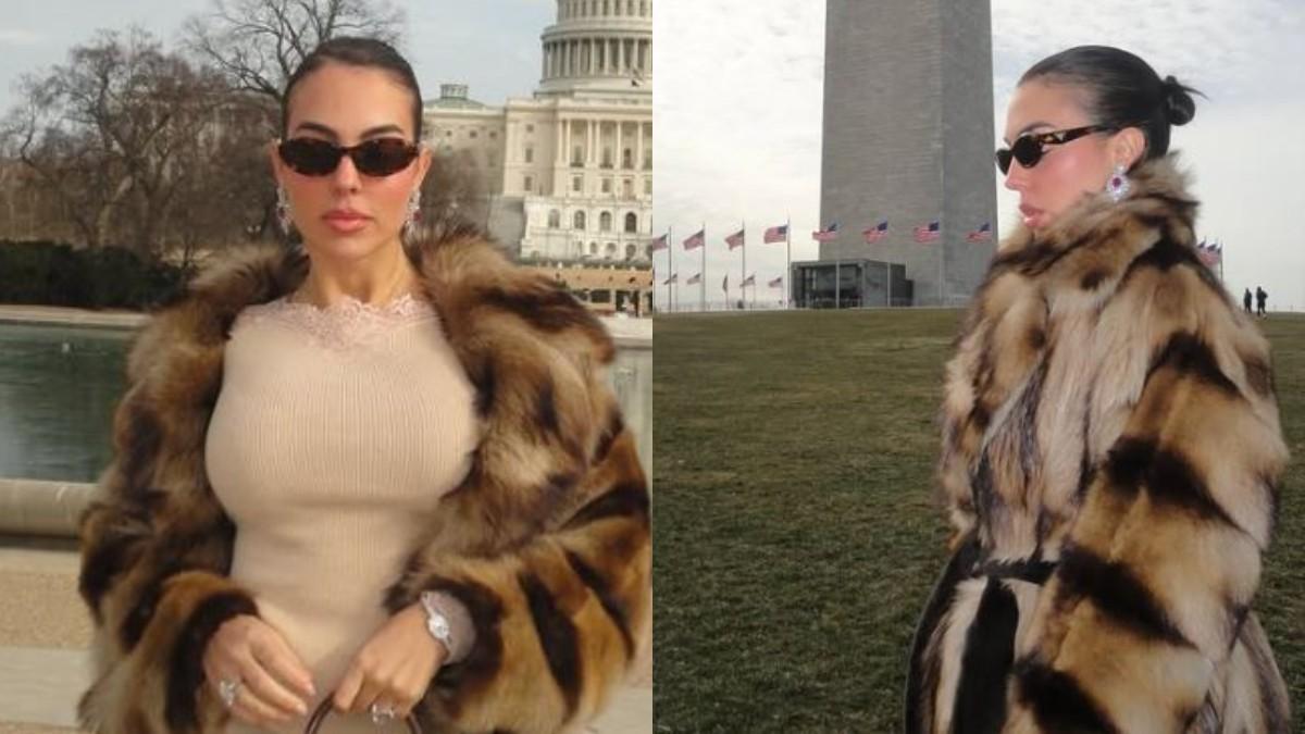 Georgina Rodríguez, en Estados Unidos