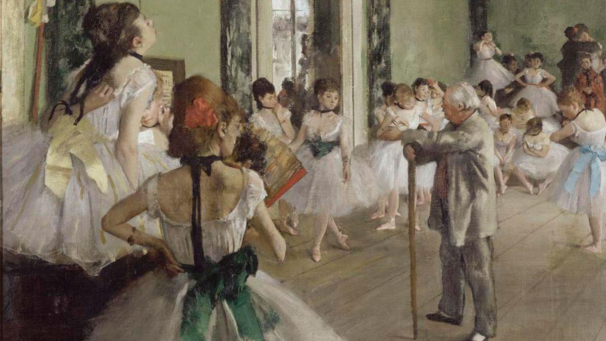 ‘La clase de ballet’, una de las obras más icónicas de Degas.