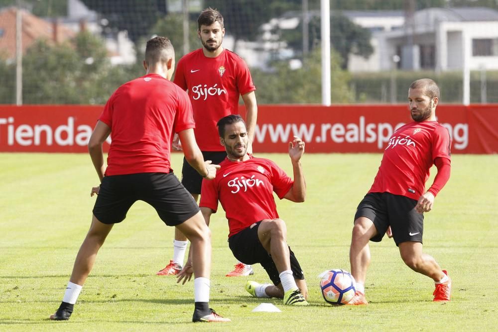 Entrenamiento del Sporting