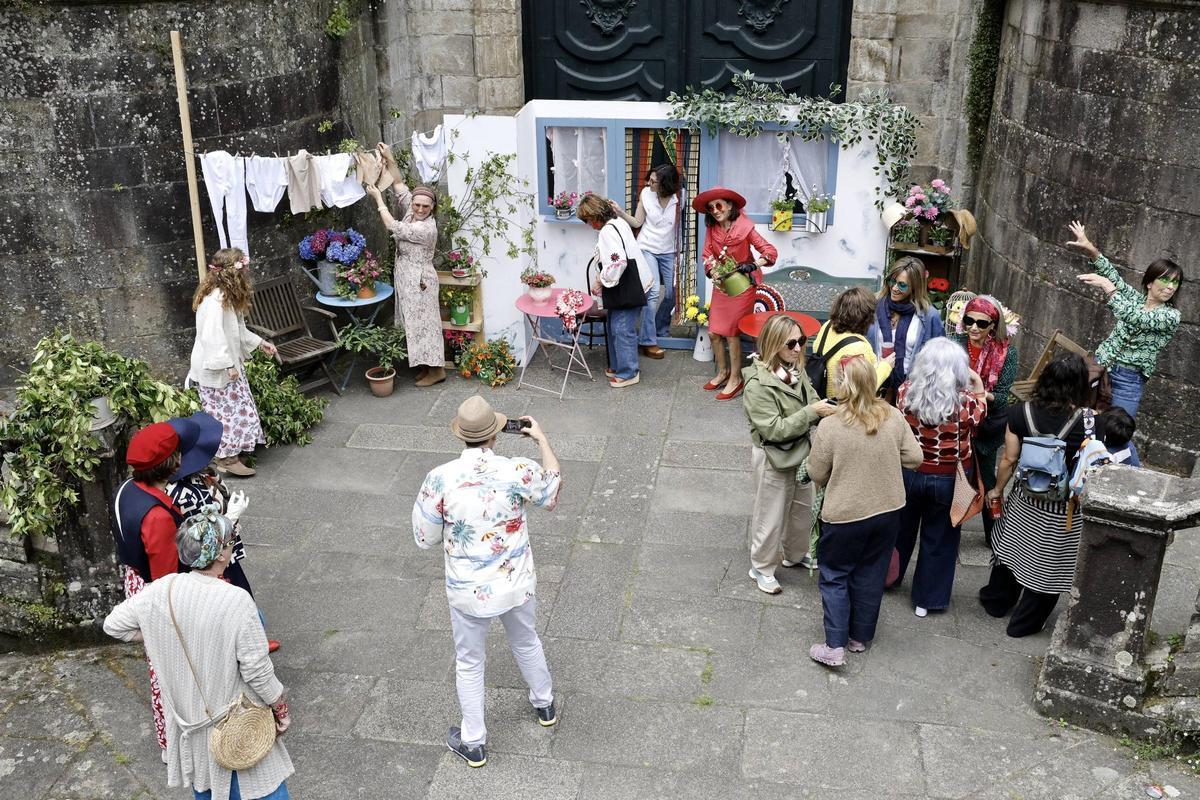 San Martiño Pinario revive el Santiago de 1976 con '50 anos aló': "Esta festa creceu moito"