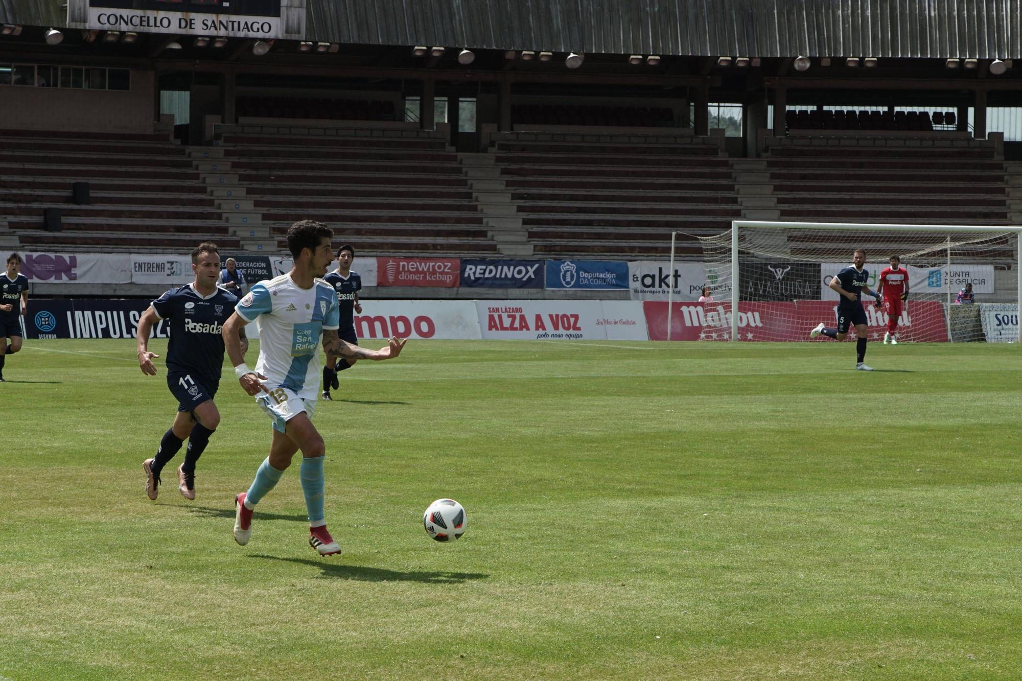 SD Compostela vs Marino de Luanco: las imágenes del partido